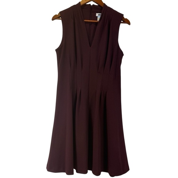 Dkny Dresses & Skirts - DKNY women’s burgundy midi length dress, size 8, NWOT
